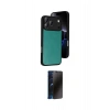 MARSİLYAN™- iPhone 17 Pro Max Kılıf Kıvılcım Işık Serisi - Siyah 3D Antistatik Hayalet Cam Ekran Koruyucu