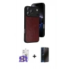 MARSİLYAN™- iPhone 17 Pro Max Kılıf Kıvılcım Işık Serisi - Siyah 3D Antistatik Hayalet Cam Ekran Koruyucu + Bilvis Titan Kamera Lens - TU