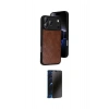 MARSİLYAN™- iPhone 17 Pro Max Kılıf Kıvılcım Işık Serisi - Siyah 3D Antistatik Hayalet Cam Ekran Koruyucu