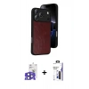 MARSİLYAN™- iPhone 17 Pro Max Kılıf Kıvılcım Işık Serisi - Siyah Bilvis 3X AR Hayalet Cam Ekran Koruyucu + Bilvis Titan Kamera Lens - LT