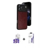MARSİLYAN™- iPhone 17 Pro Max Kılıf Kıvılcım Işık Serisi - Siyah Bilvis 3X AR HD Cam Ekran Koruyucu + Bilvis Titan Kamera Lens - TU
