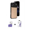 MARSİLYAN™- iPhone 17 Pro Max Kılıf Kıvılcım Işık Serisi - Siyah Bilvis 3X AR HD Cam Ekran Koruyucu + Bilvis Titan Kamera Lens - LT