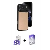 MARSİLYAN™- iPhone 17 Pro Max Kılıf Kıvılcım Işık Serisi - Siyah Bilvis 5in1 3D Magic Cam Ekran Koruyucu + Bilvis Titan Kamera Lens - LT