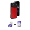 MARSİLYAN™- iPhone 17 Pro Max Kılıf Kıvılcım Işık Serisi - Siyah Bilvis 5in1 3D Magic Cam Ekran Koruyucu + Bilvis Titan Kamera Lens - LT