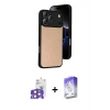 MARSİLYAN™- iPhone 17 Pro Max Kılıf Kıvılcım Işık Serisi - Siyah Bilvis 5in1 3D Magic Cam Ekran Koruyucu + Bilvis Titan Kamera Lens - TU