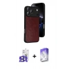 MARSİLYAN™- iPhone 17 Pro Max Kılıf Kıvılcım Işık Serisi - Siyah Bilvis 5in1 3D Magic Cam Ekran Koruyucu + Bilvis Titan Kamera Lens - LT