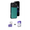 MARSİLYAN™- iPhone 17 Pro Max Kılıf Kıvılcım Işık Serisi - Siyah Bilvis 5in1 3D Magic Cam Ekran Koruyucu + Bilvis Titan Kamera Lens - LT