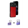 MARSİLYAN™- iPhone 17 Pro Max Kılıf Kıvılcım Işık Serisi - Siyah Bilvis 5in1 5D Magic Hayalet Cam Ekran Koruyucu + Bilvis Titan Kamera Lens - TU