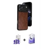 MARSİLYAN™- iPhone 17 Pro Max Kılıf Kıvılcım Işık Serisi - Siyah Bilvis 5in1 5D Magic Hayalet Cam Ekran Koruyucu + Bilvis Titan Kamera Lens - LT
