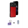 MARSİLYAN™- iPhone 17 Pro Max Kılıf Kıvılcım Işık Serisi - Siyah Joko Magic 5D Cam + Bilvis Titan Kamera Lens - TU