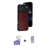 MARSİLYAN™- iPhone 17 Pro Max Kılıf Kıvılcım Işık Serisi - Siyah Joko Magic 5D Cam + Bilvis Titan Kamera Lens - GS