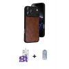 MARSİLYAN™- iPhone 17 Pro Max Kılıf Kıvılcım Işık Serisi - Siyah Joko Magic 5D Cam + Bilvis Titan Kamera Lens - TU
