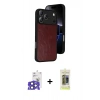 MARSİLYAN™- iPhone 17 Pro Max Kılıf Kıvılcım Işık Serisi - Siyah Joko Magic 5D Hayalet Cam + Bilvis Titan Kamera Lens - LT