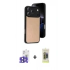 MARSİLYAN™- iPhone 17 Pro Max Kılıf Kıvılcım Işık Serisi - Siyah Joko Magic 5D Hayalet Cam + Bilvis Titan Kamera Lens - LT