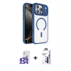 MARSİLYAN™- iPhone 17 Pro Max Kılıf Kıvılcım Prime - Siyah Bilvis 3X AR Hayalet Cam Ekran Koruyucu + Bilvis Titan Kamera Lens - GS