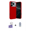 MARSİLYAN™- iPhone 17 Pro Max Kılıf Kozmos Yansıma Özel Seri - Siyah Joko Magic 5D Cam + Bilvis Titan Kamera Lens - NLGY