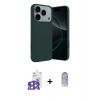 MARSİLYAN™- iPhone 17 Pro Max Kılıf Kozmos Yansıma Özel Seri - Siyah Joko Magic 5D Cam + Bilvis Titan Kamera Lens - TU