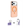 MARSİLYAN™- iPhone 17 Pro Max Kılıf Kutup Klasik Serisi - Siyah Bilvis 3X AR HD Cam Ekran Koruyucu + Bilvis Titan Kamera Lens - NLGY