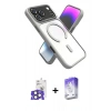 MARSİLYAN™- iPhone 17 Pro Max Kılıf Nova Yansıma Serisi - Siyah Bilvis 5in1 3D Magic Cam Ekran Koruyucu + Bilvis Titan Kamera Lens - NLGY