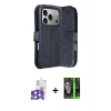 MARSİLYAN™- iPhone 17 Pro Max Kılıf Siluet Işık Serisi - Şeffaf 360 Full Body Arka Koruyucu + Bilvis Titan Kamera Lens - TU