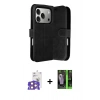 MARSİLYAN™- iPhone 17 Pro Max Kılıf Siluet Işık Serisi - Şeffaf 360 Full Body Arka Koruyucu + Bilvis Titan Kamera Lens - TU