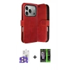 MARSİLYAN™- iPhone 17 Pro Max Kılıf Siluet Işık Serisi - Şeffaf 360 Full Body Arka Koruyucu + Bilvis Titan Kamera Lens - TU
