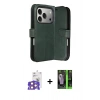 MARSİLYAN™- iPhone 17 Pro Max Kılıf Siluet Işık Serisi - Şeffaf 360 Full Body Arka Koruyucu + Bilvis Titan Kamera Lens - TU