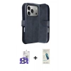 MARSİLYAN™- iPhone 17 Pro Max Kılıf Siluet Işık Serisi - Şeffaf Pasifik Cam Ekran Koruyucu + Bilvis Titan Kamera Lens - NLGY