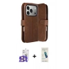 MARSİLYAN™- iPhone 17 Pro Max Kılıf Siluet Işık Serisi - Şeffaf Pasifik Cam Ekran Koruyucu + Bilvis Titan Kamera Lens - TU