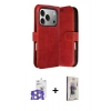 MARSİLYAN™- iPhone 17 Pro Max Kılıf Siluet Işık Serisi - Siyah Bilvis 3D Cam Ekran Koruyucu + Bilvis Titan Kamera Lens - GS