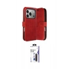 MARSİLYAN™- iPhone 17 Pro Max Kılıf Siluet Işık Serisi - Siyah Bilvis 3X AR Hayalet Cam Ekran Koruyucu