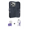 MARSİLYAN™- iPhone 17 Pro Max Kılıf Siluet Işık Serisi - Siyah Bilvis 3X AR HD Cam Ekran Koruyucu + Bilvis Titan Kamera Lens - LT