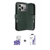 MARSİLYAN™- iPhone 17 Pro Max Kılıf Siluet Işık Serisi - Siyah Bilvis 3X AR HD Cam Ekran Koruyucu + Bilvis Titan Kamera Lens - LT
