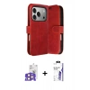 MARSİLYAN™- iPhone 17 Pro Max Kılıf Siluet Işık Serisi - Siyah Bilvis 3X AR HD Cam Ekran Koruyucu + Bilvis Titan Kamera Lens - TU