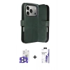 MARSİLYAN™- iPhone 17 Pro Max Kılıf Siluet Işık Serisi - Siyah Bilvis 3X AR HD Cam Ekran Koruyucu + Bilvis Titan Kamera Lens - NLGY