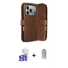 MARSİLYAN™- iPhone 17 Pro Max Kılıf Siluet Işık Serisi - Siyah Joko Magic 5D Cam + Bilvis Titan Kamera Lens - LT