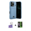 MARSİLYAN™- iPhone 17 Pro Max Kılıf Vadi Çizgi Prime - Şeffaf 360 Full Body Arka Koruyucu + Bilvis Titan Kamera Lens - TU