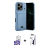 MARSİLYAN™- iPhone 17 Pro Max Kılıf Vadi Çizgi Prime - Siyah Bilvis 3X AR Hayalet Cam Ekran Koruyucu + Bilvis Titan Kamera Lens - NLGY