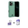 MARSİLYAN™- iPhone 17 Pro Max Kılıf Vadi Çizgi Prime - Siyah Bilvis 5in1 3D Magic Cam Ekran Koruyucu + Bilvis Titan Kamera Lens - TU