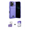 MARSİLYAN™- iPhone 17 Pro Max Kılıf Vadi Çizgi Prime - Siyah Bilvis 5in1 3D Magic Cam Ekran Koruyucu + Bilvis Titan Kamera Lens - TU