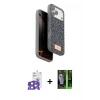 MARSİLYAN™- iPhone 17 Pro Max Kılıf Vadi Klasik Serisi - Şeffaf 360 Full Body Arka Koruyucu + Bilvis Titan Kamera Lens - TU