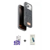 MARSİLYAN™- iPhone 17 Pro Max Kılıf Vadi Klasik Serisi - Şeffaf Pasifik Cam Ekran Koruyucu + Bilvis Titan Kamera Lens - GS