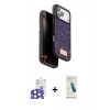 MARSİLYAN™- iPhone 17 Pro Max Kılıf Vadi Klasik Serisi - Şeffaf Pasifik Cam Ekran Koruyucu + Natural Grey Bilvis Titan Kamera Lens