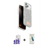 MARSİLYAN™- iPhone 17 Pro Max Kılıf Vadi Klasik Serisi - Şeffaf Pasifik Cam Ekran Koruyucu + Natural Grey Bilvis Titan Kamera Lens