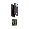 MARSİLYAN™- iPhone 17 Pro Max Kılıf Vadi Klasik Serisi - Siyah 360 Mat Full Body Arka Koruyucu