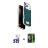 MARSİLYAN™- iPhone 17 Pro Max Kılıf Vadi Klasik Serisi - Siyah 360 Mat Full Body Arka Koruyucu + Bilvis Titan Kamera Lens - NLGY