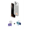 MARSİLYAN™- iPhone 17 Pro Max Kılıf Vadi Klasik Serisi - Siyah 3D Antistatik Cam Ekran Koruyucu + Bilvis Titan Kamera Lens - LT