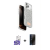 MARSİLYAN™- iPhone 17 Pro Max Kılıf Vadi Klasik Serisi - Siyah 3D Antistatik Hayalet Cam Ekran Koruyucu + Bilvis Titan Kamera Lens - LT