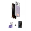 MARSİLYAN™- iPhone 17 Pro Max Kılıf Vadi Klasik Serisi - Siyah 3D Antistatik Hayalet Cam Ekran Koruyucu + Bilvis Titan Kamera Lens - GS