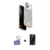 MARSİLYAN™- iPhone 17 Pro Max Kılıf Vadi Klasik Serisi - Siyah 3D Antistatik Hayalet Cam Ekran Koruyucu + Bilvis Titan Kamera Lens - NLGY